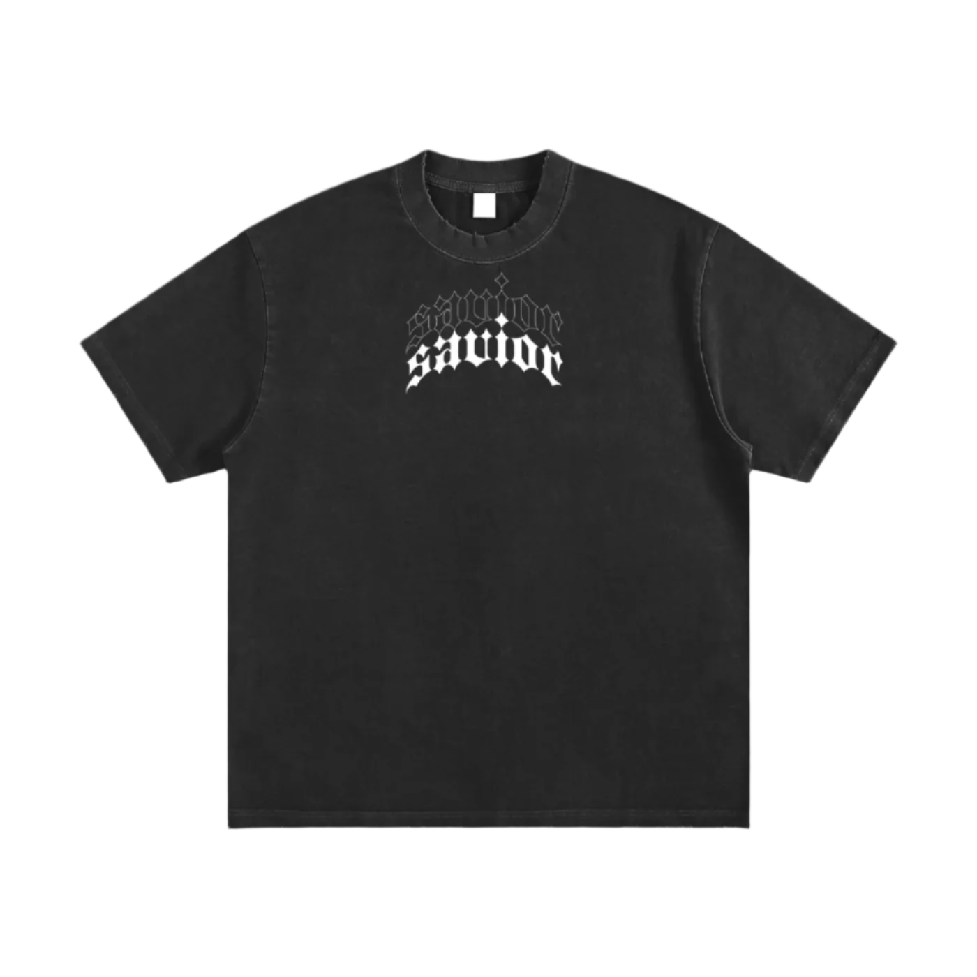 savior,Heavyweight,Vintage,Washed,Frayed,T-Shirt,Midnight,noxa,collection,suffocation