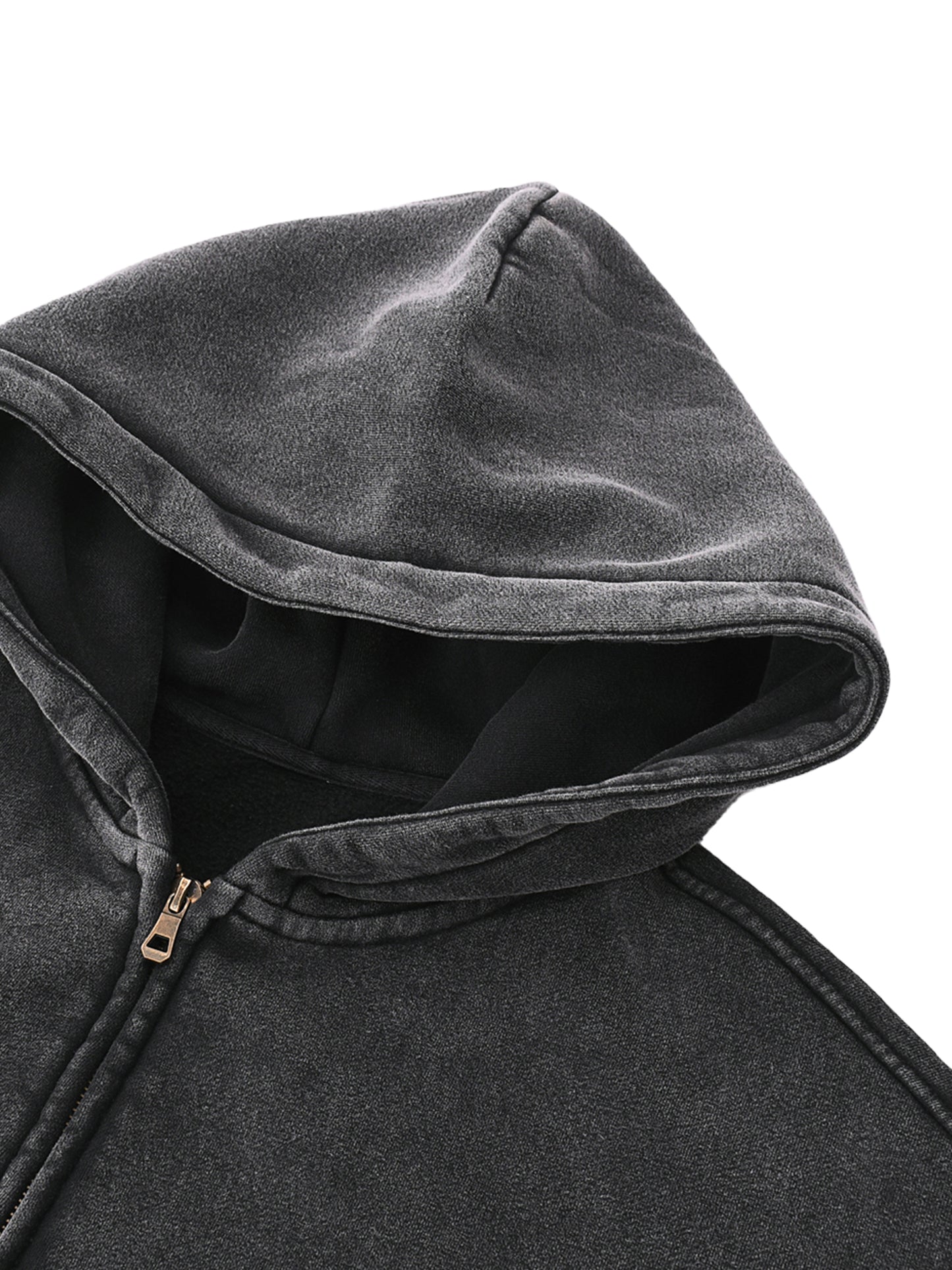 Painting,Zip-Through,Boxy,Fleece,Hoodie,midnight,suffocation,clothing,noxa